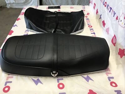 ЧЕХОЛ НА СИДЕНЬЕ HONDA CB750K МОДЕЛЬ 1977 ГОДА С РЕМЕШКОМ золотая буква (H*-4) - Изображение 1 из 4