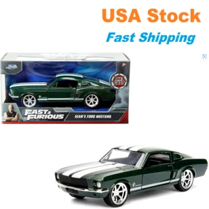 Fast And Furious 1967 Sean's Ford Mustang Hardtop Jada Diecast Car 5", 1:32 - Picture 1 of 12