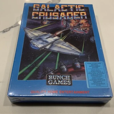 Galactic Crusader (NES, 1990) Authentic Brand New Factory SEALED - Image 1 of 4