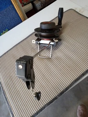Vintage Working Scotty Downrigger W/ Steel Cable & End Clip More Details ASAP  - Image 1 of 4