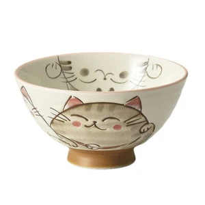 Arrocero Mike Nakadaira, unos 11,5 cm, color rosa, mesa japonesa de Japón - Imagen 1 de 3