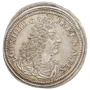 France - jeton de Nuremberg Louis XIV rechenpfennig - SPL - argent - Picture 1 of 2