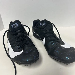 Nike Zoom Rival S Sprint Track Spikes Black/Indigo 907564-003 Unisex 11.5 M 13 W - Picture 1 of 7