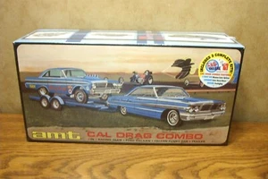 AMT CAL DRAG COMBO - Includes 3 Complete Model Kits #1223  1:25 Scale - Picture 1 of 4