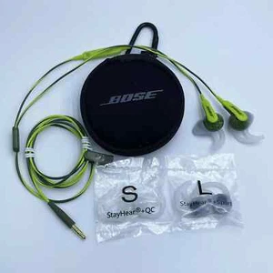 Bose SoundSport Wired 3.5mm Jack Earbuds In-ear Headphones - Green-Gift - Picture 1 of 5