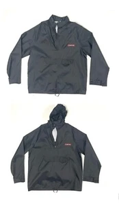 Pullover de colección Cinemax Movie Channel empaquetable ligero con capucha cortavientos L negro - Imagen 1 de 19