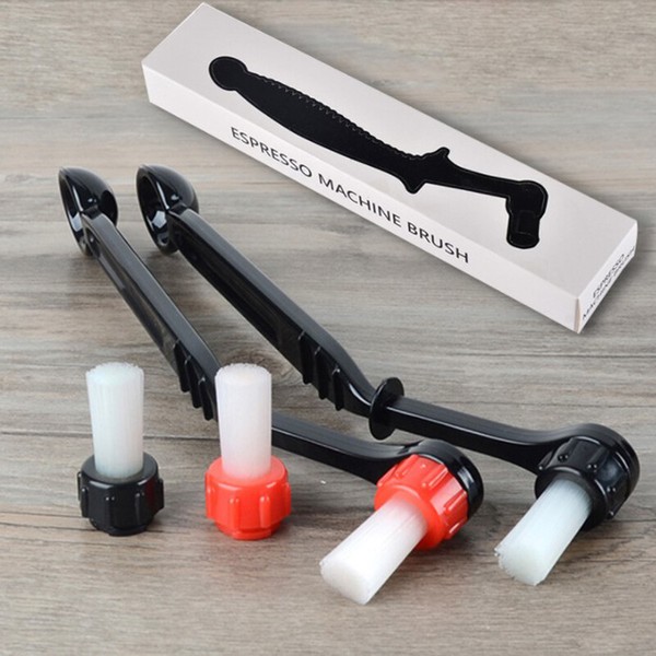 1pc Coffee Machine Brush Cleaner with Spoon 2 in 1 Espresso Machine BrushB-jl Photo Related