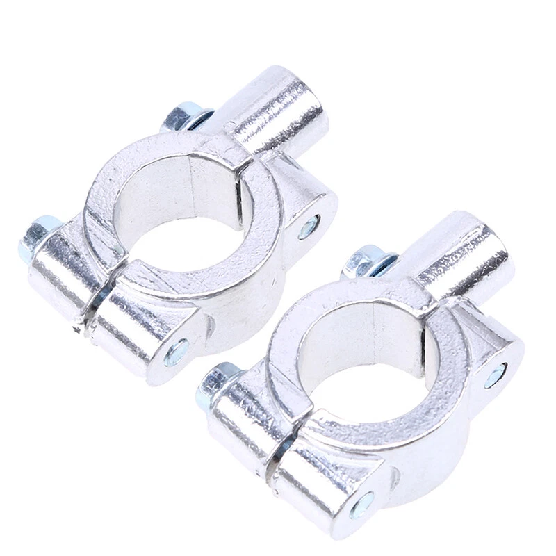 Soporte de montaje adaptador espejo manillar moto 7/8" 22mm universal Foto 1 de 4