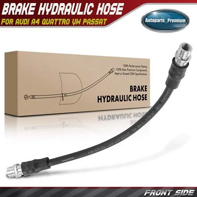 1x Mangueira Hidráulica de Freio Frontal Esquerda/Direita para Audi A4 Quattro Volkswagen Passat - Imagem 1 de 4