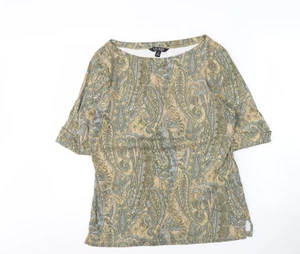 Ralph Lauren Women's Paisley T-Shirt, Multicoloured, L - Picture 1 of 12