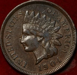 1904 Philadelphia Mint Indian Head Cent - Picture 1 of 2