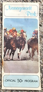 Narragansett Park Pferderennprogramm ~ Sept. 4, 1978 ~ Letzter Renntag! +bonus! - Bild 1 von 5