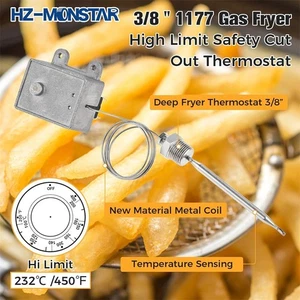 Repuesto de termostato de seguridad de límite alto 232C 1 pieza para freidoras serie Imperial IF - Imagen 1 de 9
