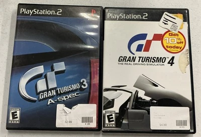 Gran Turismo 3 + 4 PS2 PlayStation 2 Completo Probado -- S2G -- Foto 1 de 4
