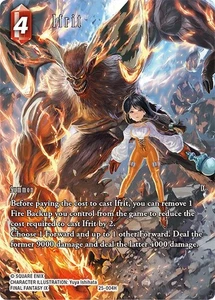 25-004H Ifrit (English Full Art Foil) Opus 20 XX Final Fantasy TCG - Picture 1 of 1
