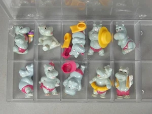 HPF: Happy Hippos 1988 - Komplettsatz o. Brille (alles 100% original) - Bild 1 von 1