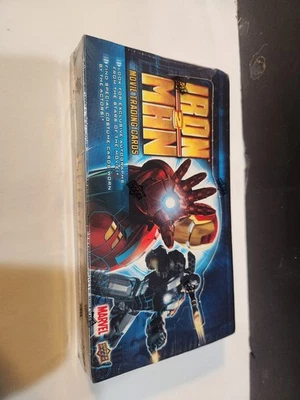 2010 UPPER DECK Marvel IRON MAN 2 Movie Trading Cards Factory Sealed Booster Box - Image 1 of 4