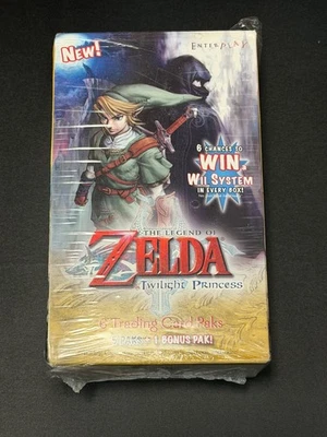 Nuevo Legend of Zelda Twilight Princess Enterplay Cards 2007 6 Booster Pack Caja - Imagen 1 de 4