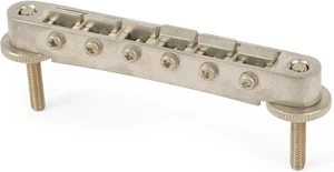 Gotoh Tune-o-matic Bridge with Standard Posts, Relic Nickel - Picture 1 of 1