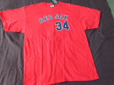 Camiseta DE COLECCIÓN BOSTON RED SOX DAVID ORTIZ #34 ANTIGUO NUEVO STOCK de Majestic XXL Foto 1 de 4