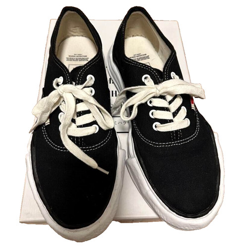 Maison Mihara Yasuhiro panettiere uomo suola originale tela nero taglia 42 (US 9) JPN