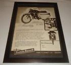 Francis Barnett Cruiser 250 Motorcycle-1960 Framed Original Advert