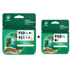 950 XL 951 XL for HP OfficeJet Pro 8100 8600 8610 8615 8620 8630 8660 8640 Lot - Picture 1 of 11