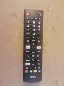 LG AKB75675301 Fernbedienung schwarz Infrarot kabellos für 49UM7100 & 43UM7390 TV - Bild 1 von 7