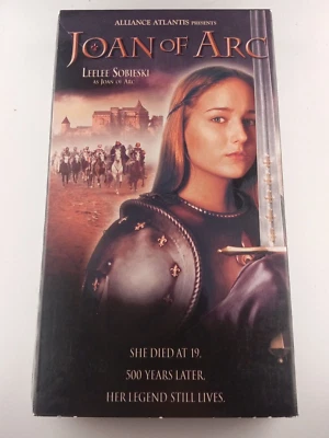 Joan of Arc (VHS) 1999 Leelee Sobieski Chad Willett Peter O'Toole TESTED - Image 1 of 3