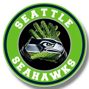 Seattle Seahawks Vinyl Sticker Decal 12 Different Size Car Windows football - Picture 1 of 2