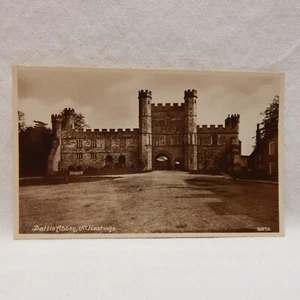 BATTLE ABBEY, ENGLAND RPPC, POSTCARD - Picture 1 of 3