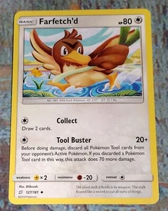 Farfetch'd Basic Pokemon Card 2019 Team Up 127/181 Uncommon - Picture 1 of 4