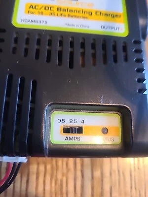 Hobbico LiFeSource AC/DC Balancing Charger 1S-3S # HCAM6375 - NEW! - Image 1 of 4