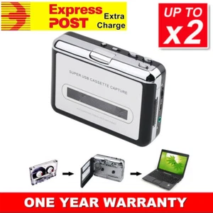 Tape to PC USB Cassette + MP3 CD Converter Capture Digital Audio Music Player - Afbeelding 1 van 4