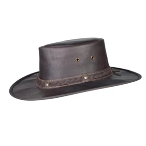 Barmah 1018CR Squashy Crackle Kangaroo - Dark Brown - Bild 1 von 9