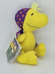 Peanuts Woodstock Pirate Halloween Costume Sword Plush Stuffed Animal 7" - Picture 1 of 9