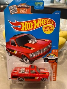 Chevy Luv Hot Wheels HW Hot Trucks Series 2016 rojo personalizado '72 - Imagen 1 de 1