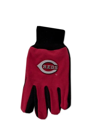 CINCINNATI REDS ---- UTILITY GLOVES----ADULT LARGE Cover