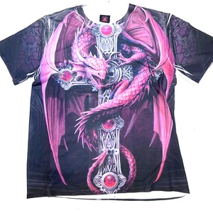 Gothic Guardian by Anne Stokes Mountain American Guardian Official T-shirt sz XL - Picture 1 of 6