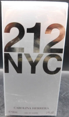 Authentic 212 NYC By Carolina Herrera Eau De Toilette For Women 2 Fl Oz New - Image 1 of 4
