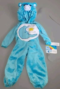 Care Bears Bedtime Bear Blue Plush Costume Halloween Moon Star 2T New 2006 NWT - Picture 1 of 6