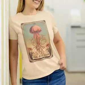 The Jellyfish Tarot Card Shirt, Ocean - Picture 1 of 16