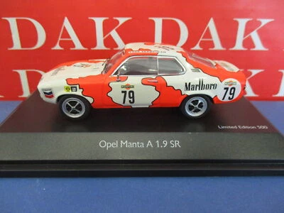 Die cast 1/43 Modellino Auto Opel Manta A 1.9 SR DNTR 24H Spa 1973 by Schuco - Immagine 1 di 4