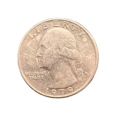 1979 US Filled D Quarter Washington /Eagle Error Mint - Image 1 of 3