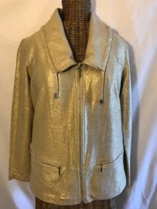 CHICO ZENERGY - GOLD FOIL.LIGHT JACKET - 0 - Picture 1 of 5
