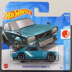 Hot Wheels 2022 187/250 HW J-Imports Nissan Skyline HT 2000 GT-X CARDED SEALED - Picture 1 of 1
