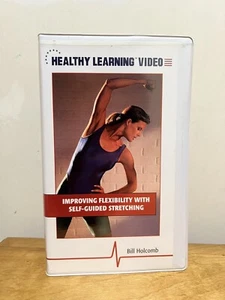 Improving Flexibility With Self Guided Stretching Bill Holcomb VHS Tape ACE - Picture 1 of 11