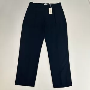 Vince Pant Women Large High Rise Elastic Waist 32x27 Pull On Trouser Pocket Core - Picture 1 of 18