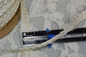 Vintage Rayon 3/8" lip cord whipstitch piping by the yard - Bild 1 von 2