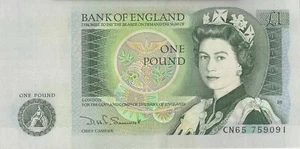 BANK OF ENGLAND BANKNOTE SOMERSET 1 B341 SERIE CN65 FORTLAUFENDE NUMMERN AUSSUCHEN - Bild 1 von 10